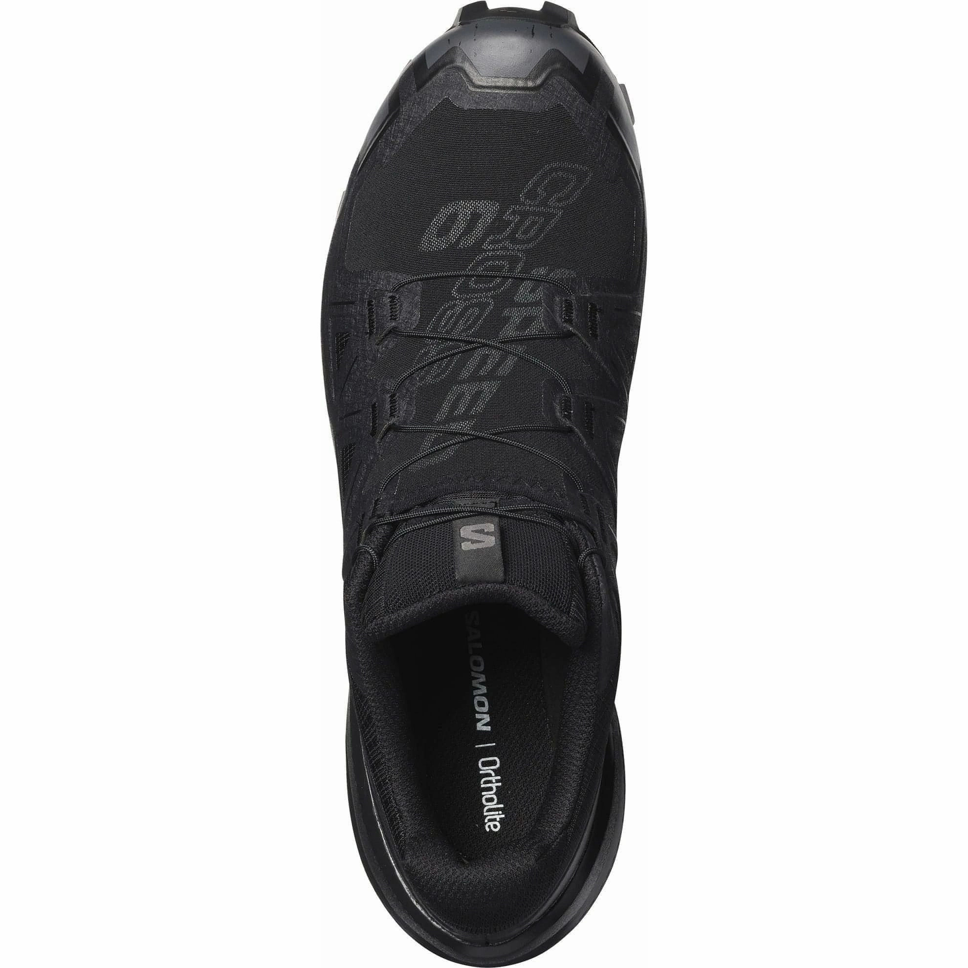 Salomon Speedcross 6 Mens Trail Running Shoes - Black Trail Race Footwear