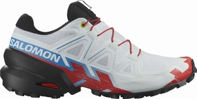 Salomon Speedcross 6 Womens Trail Running Shoes - White Salomon trail running shoes