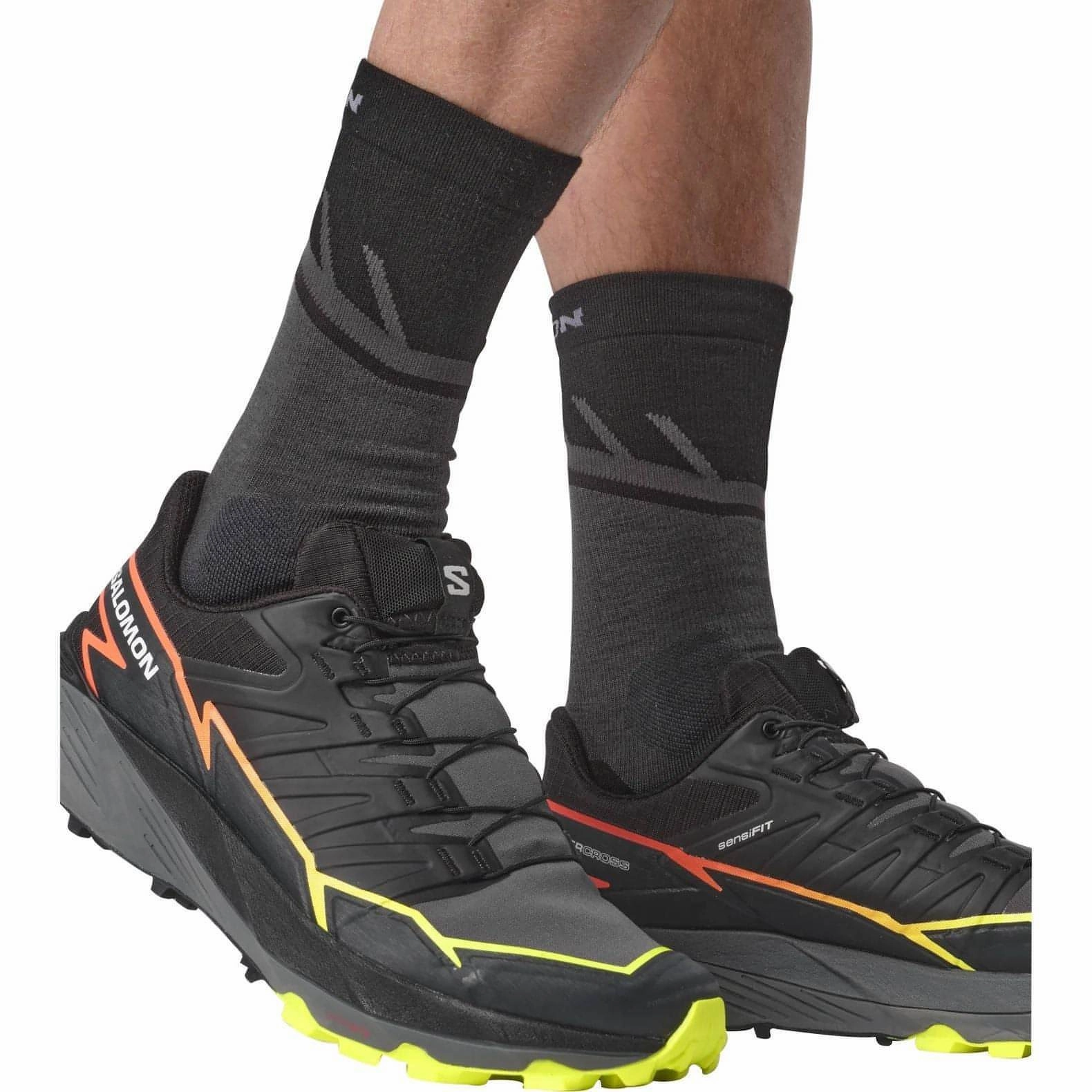 Salomon Thundercross Mens Trail Running Shoes - Black Trail Race Footwear