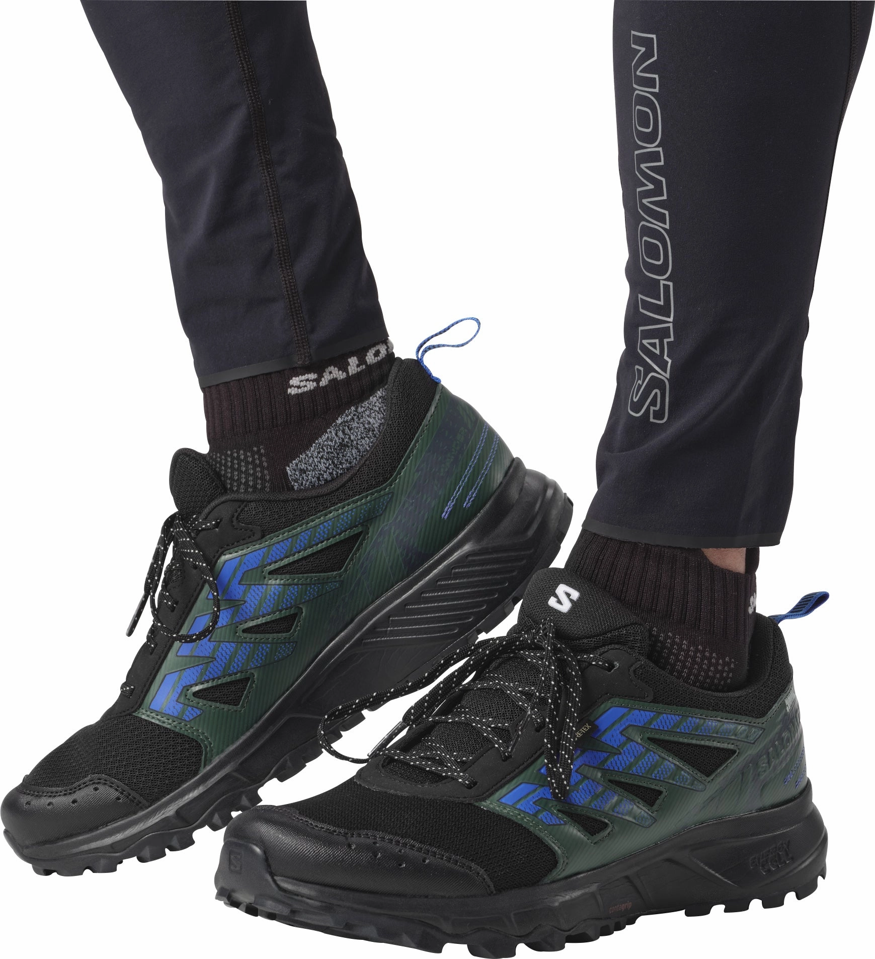Salomon Wander GORE-TEX Mens Trail Running Shoes - Black Trail Race Footwear