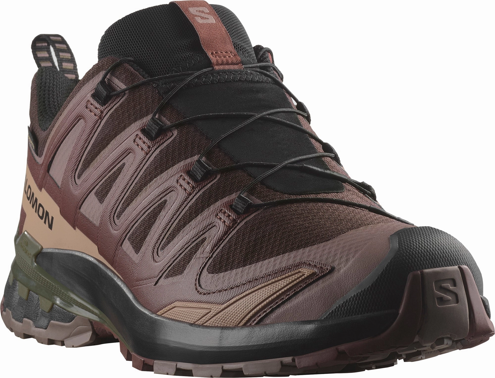 Salomon XA Pro 3D V9 GORE-TEX Mens Trail Running Shoes - Brown Trail Race Footwear