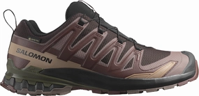 Salomon XA Pro 3D V9 GORE-TEX Mens Trail Running Shoes - Brown Salomon trail running shoes