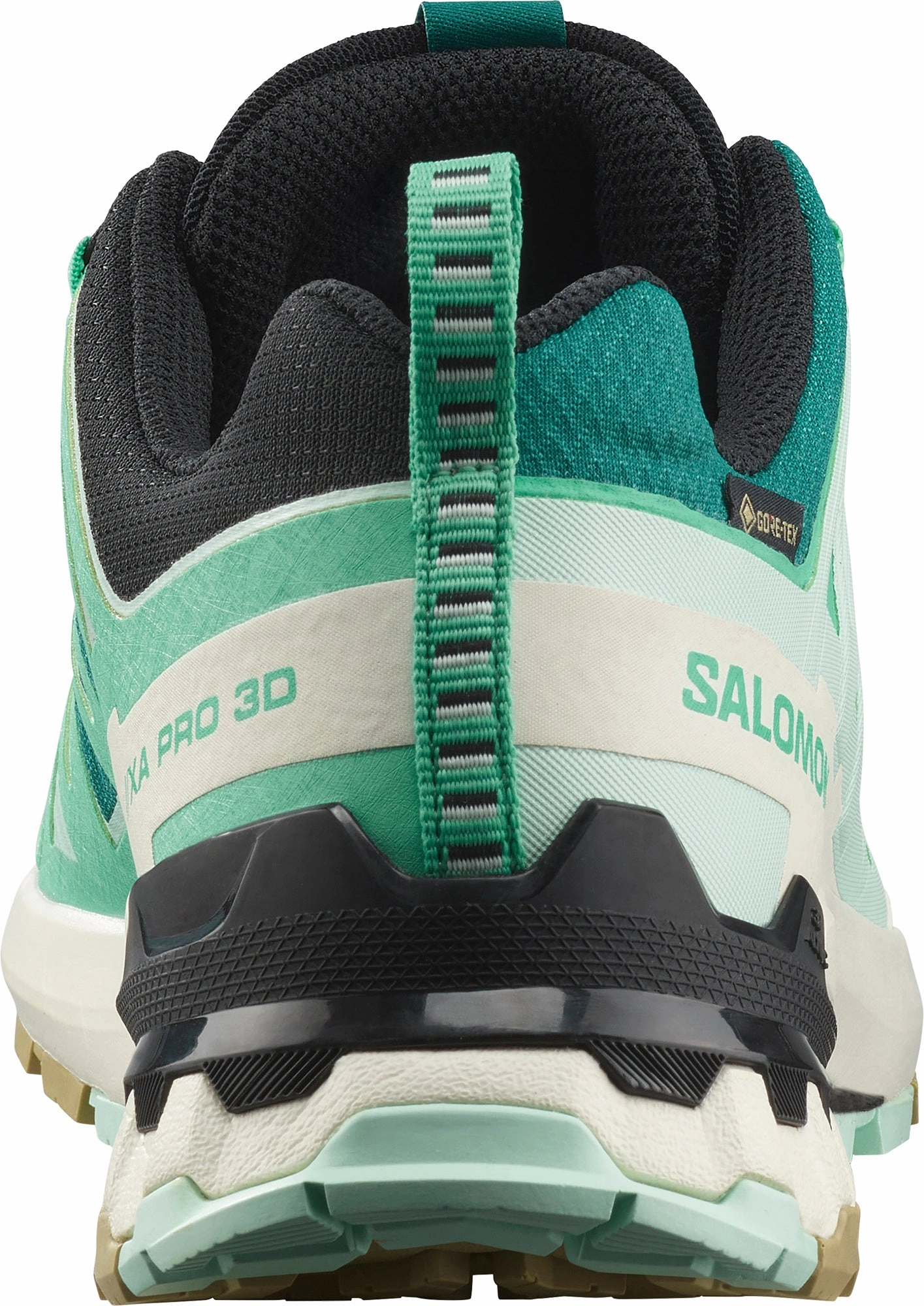 Salomon XA Pro 3D V9 GORE-TEX Womens Trail Running Shoes - Green Trail Race Footwear