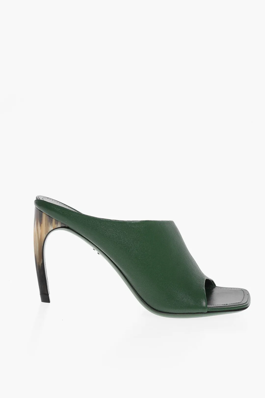 Salvatore Ferragamo Leather Nymphe Open Toe Mules 8Cm