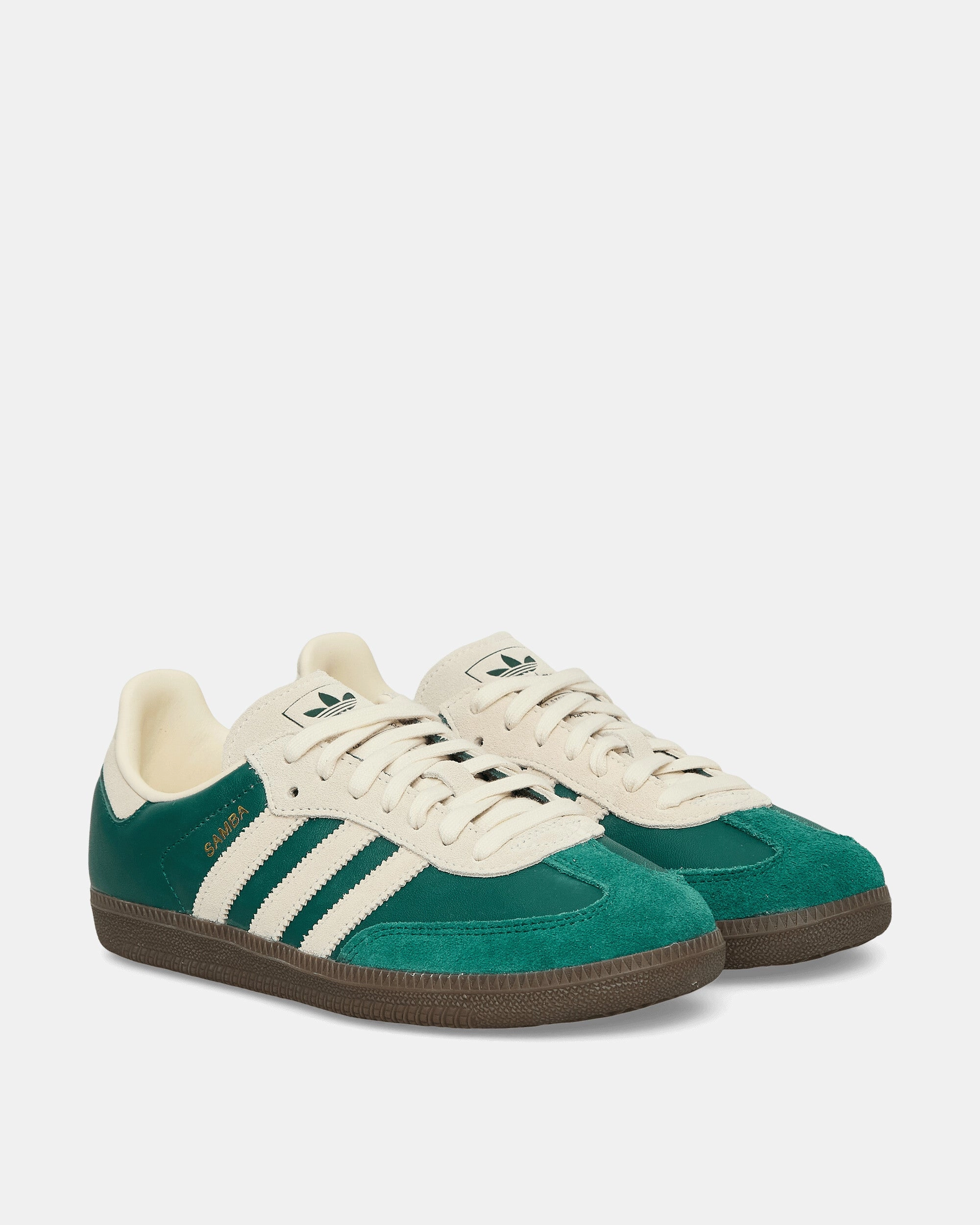 Samba OG Sneakers Collegiate Green / Cream White Comfort Sneakers