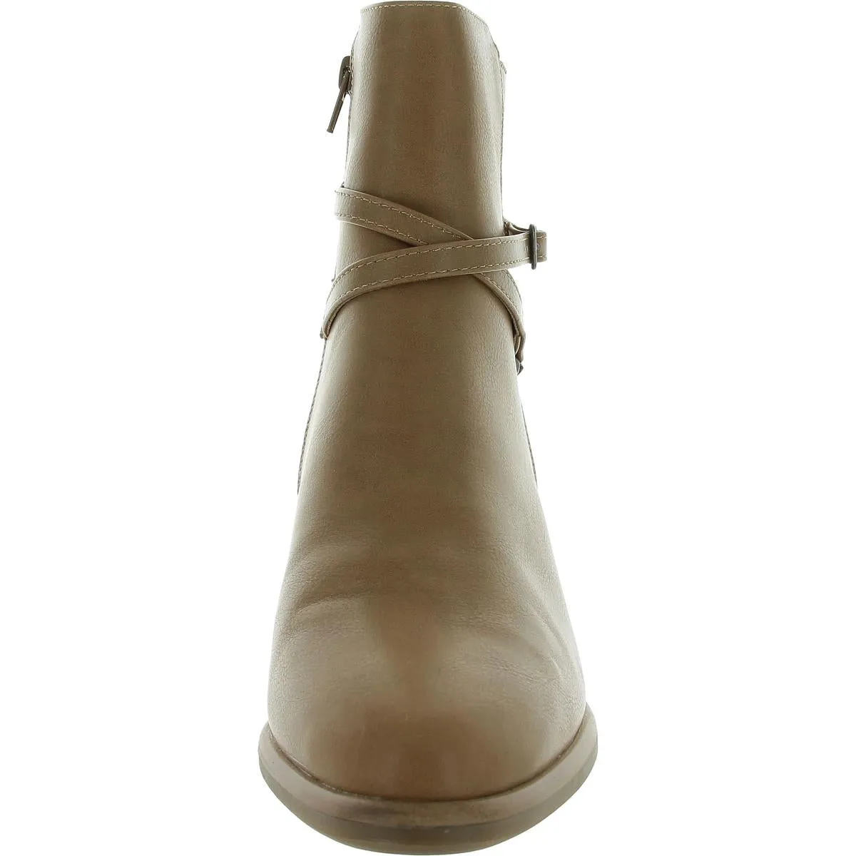 Santina Womens Faux Leather Block Heel Cowboy, Western Boots