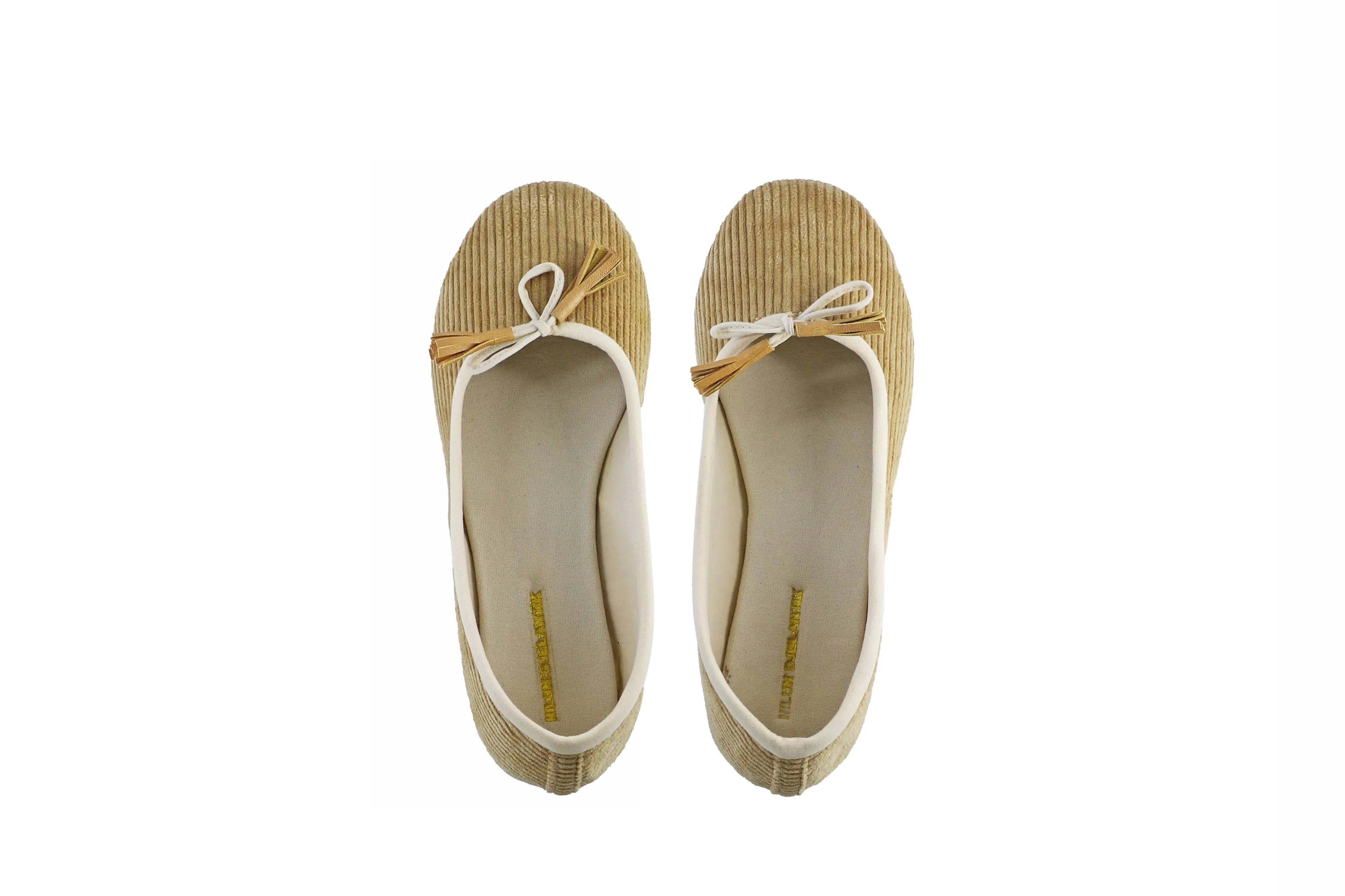 Sasha 20mm Ballet - Nude Corduroy