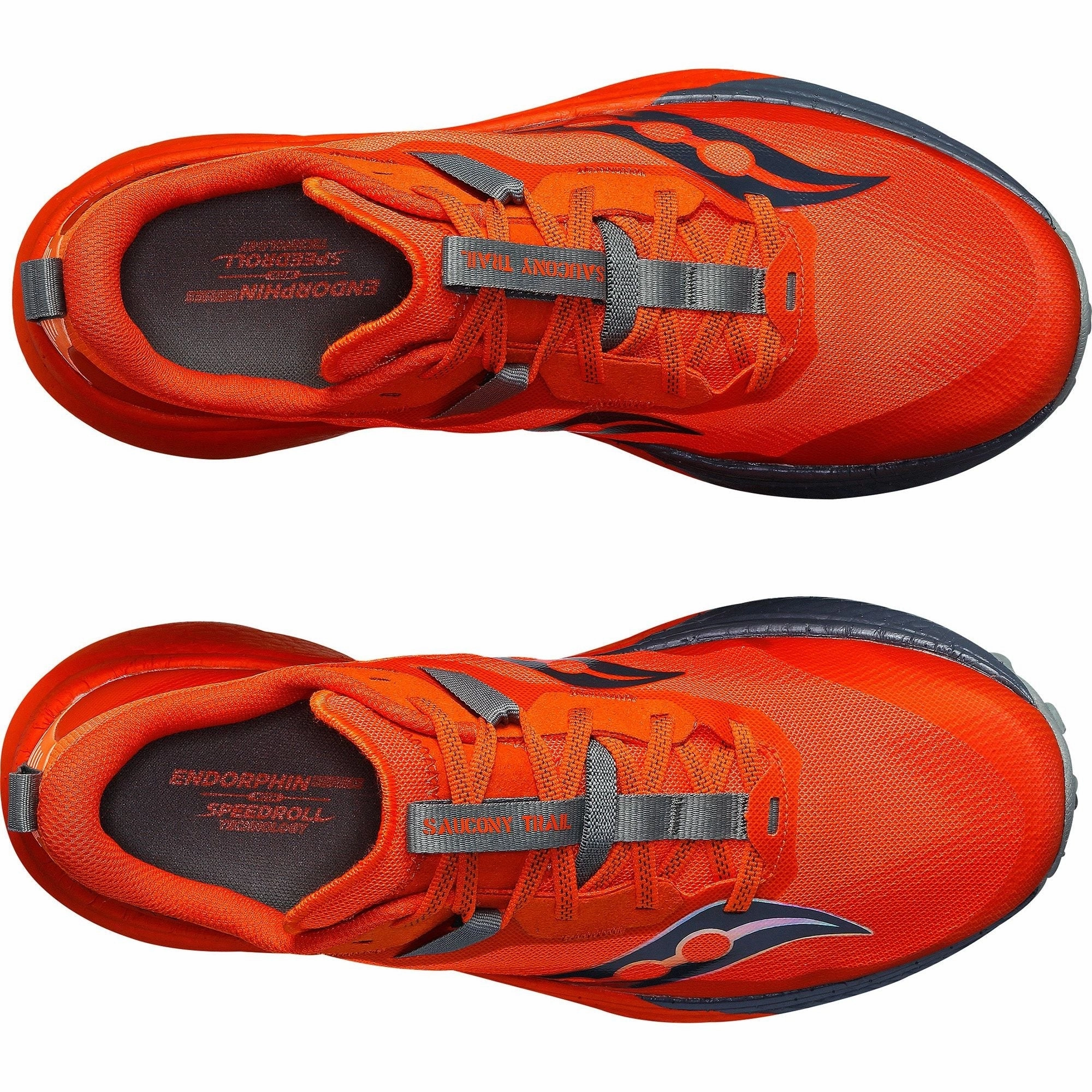 Saucony Endorphin Edge Mens Trail Running Shoes - Red Training Comfort Sneakers