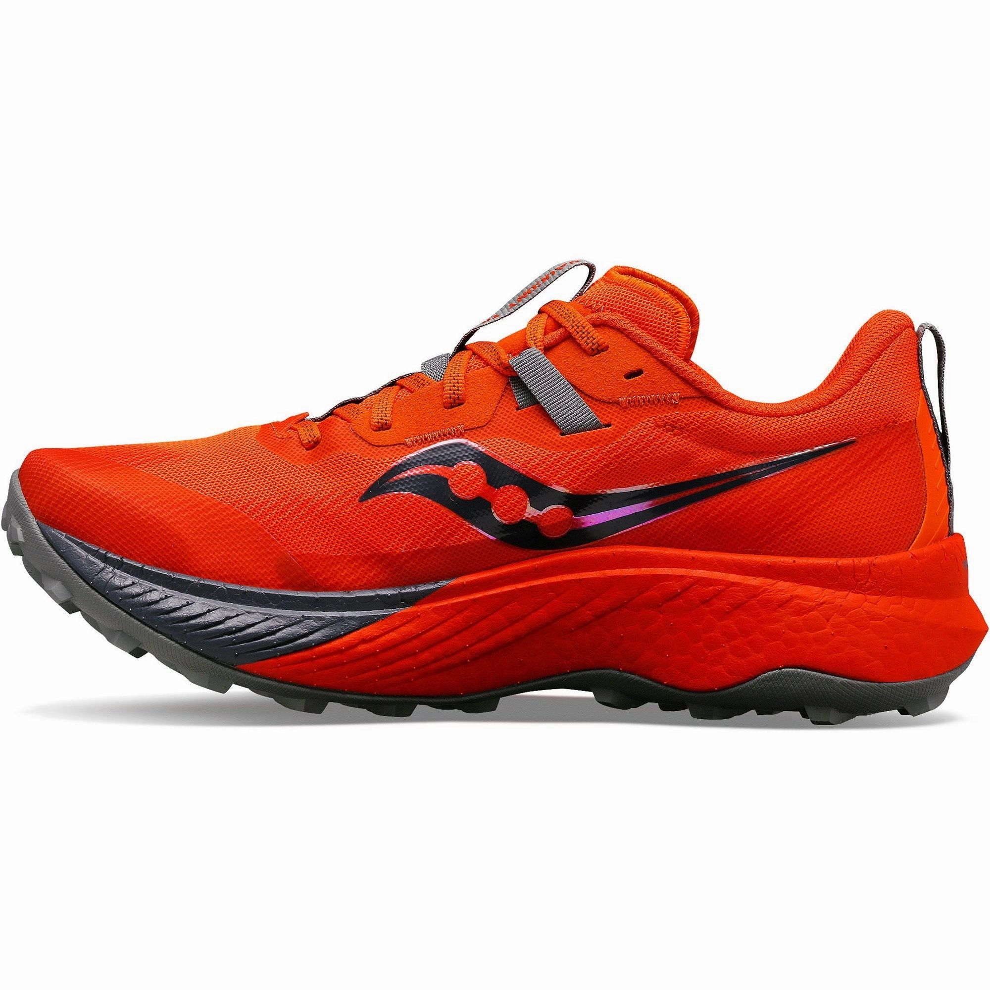 Saucony Endorphin Edge Mens Trail Running Shoes - Red Training Comfort Sneakers