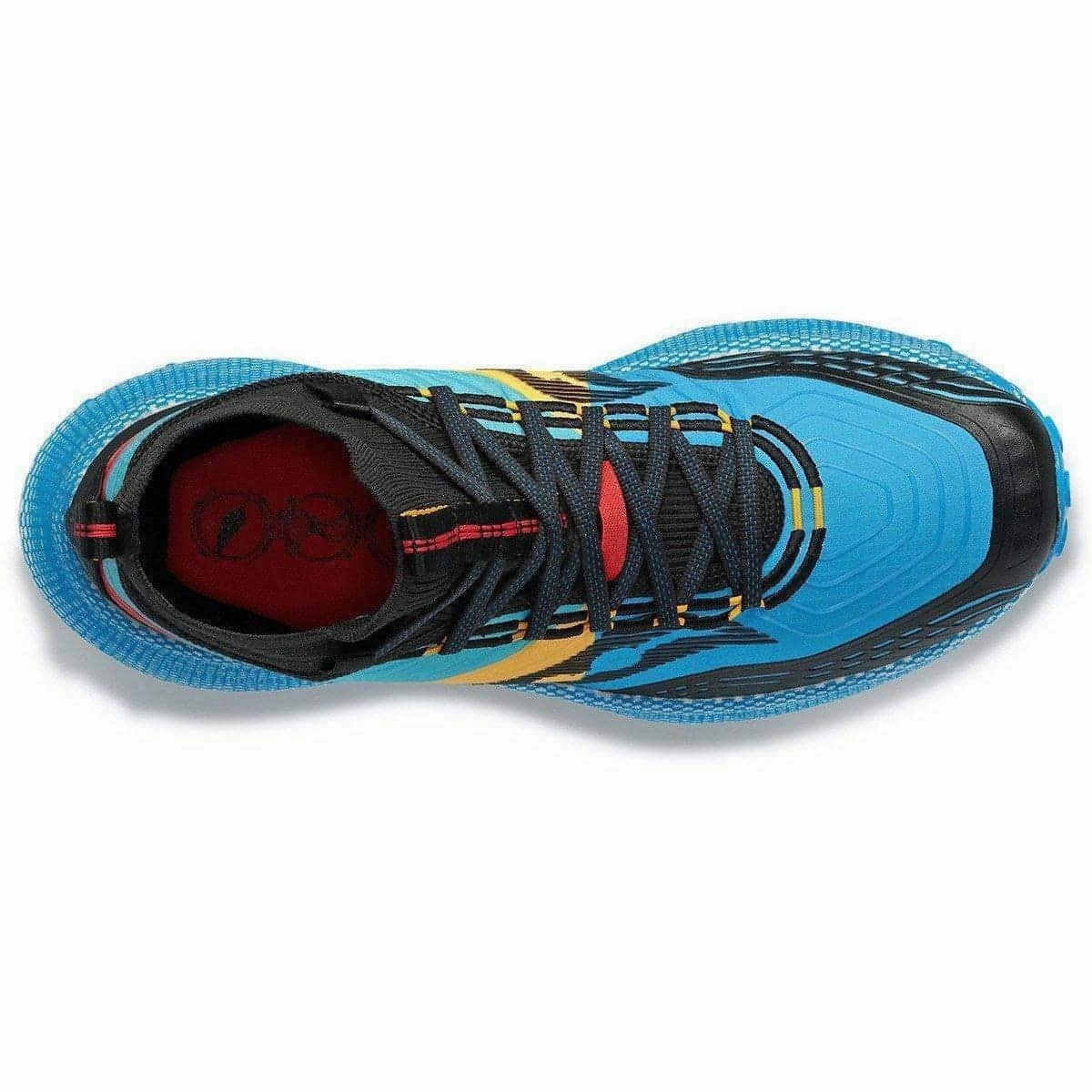 Saucony Endorphin Mid Mens Trail Running Shoes - Blue Training Comfort Sneakers