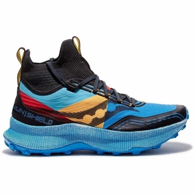Saucony Endorphin Mid Mens Trail Running Shoes - Blue Saucony shoe variations
