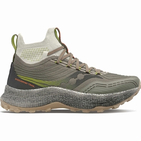 Saucony Endorphin Mid Mens Trail Running Shoes - Green Saucony shoe variations