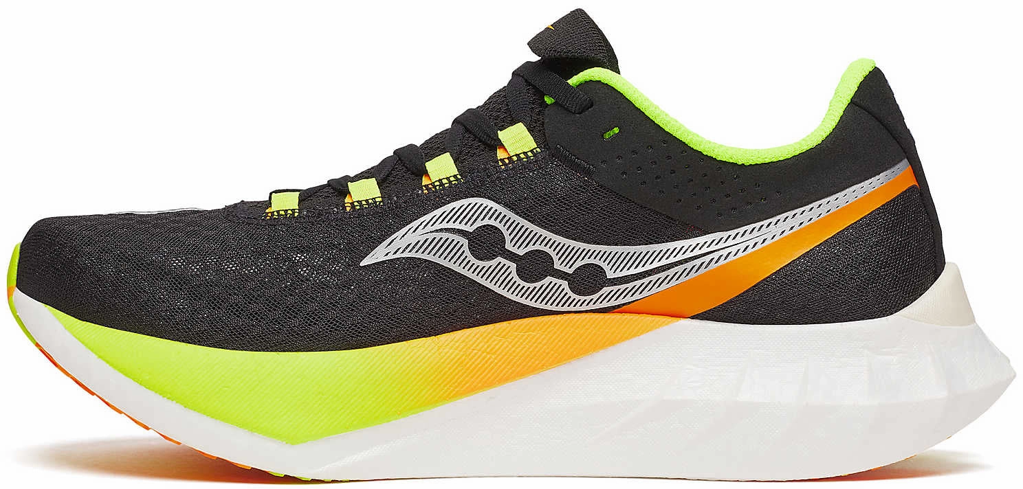 Saucony Endorphin Pro 4 Mens Running Shoes - Black Balanced Fit Runners