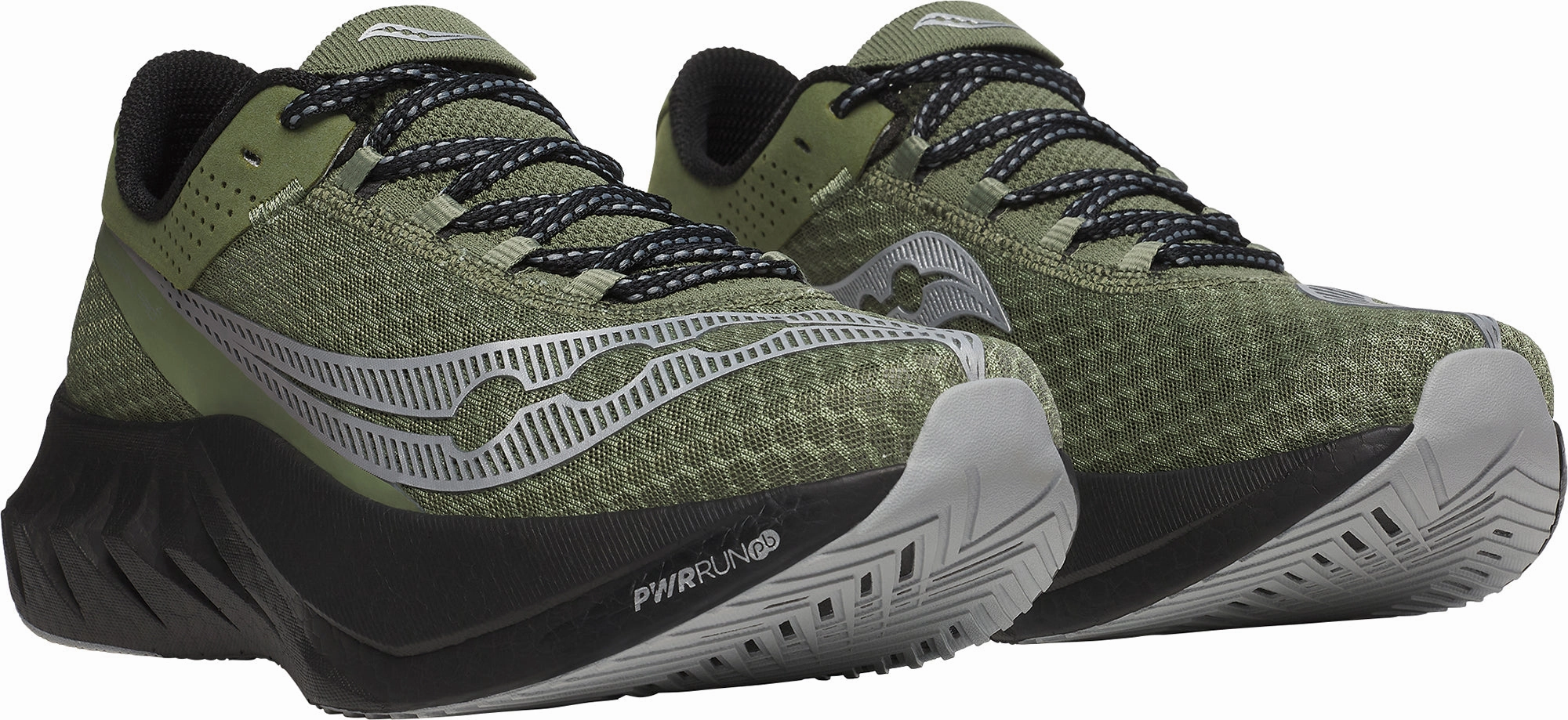Saucony Endorphin Pro 4 Mens Running Shoes - Green Balanced Fit Runners