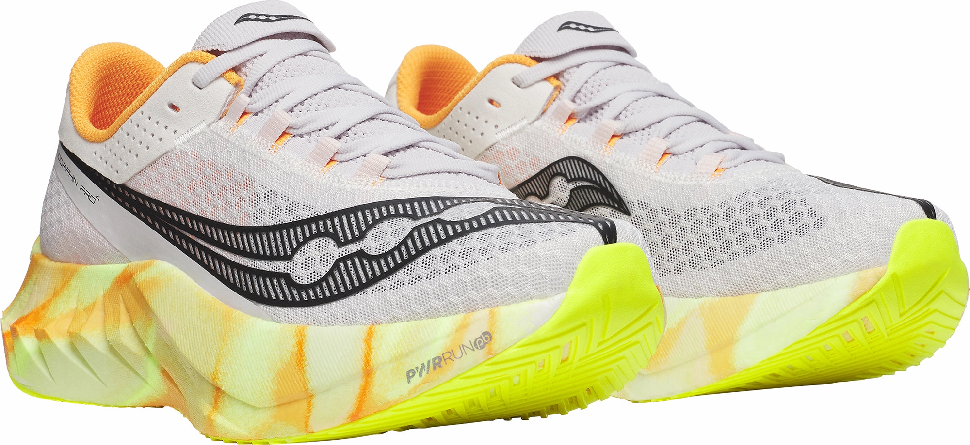 Saucony Endorphin Pro 4 Mens Running Shoes - Grey Balanced Fit Runners