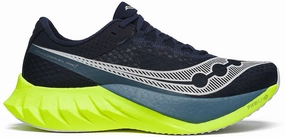 Saucony Endorphin Pro 4 Mens Running Shoes - Navy Saucony running shoes with stability support