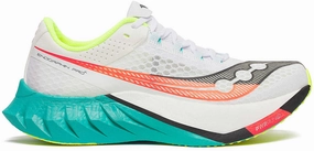 Saucony Endorphin Pro 4 Mens Running Shoes - White Saucony Endorphin Pro shoes