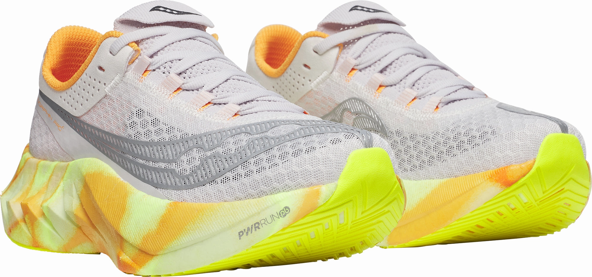 Saucony Endorphin Pro 4 Womens Running Shoes - Grey Pro Race Trainers