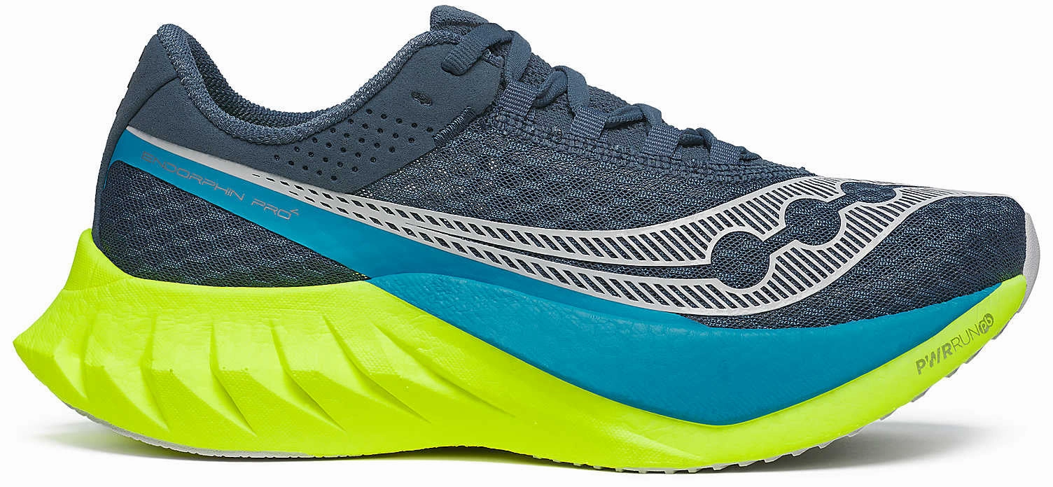 Saucony Endorphin Pro 4 Womens Running Shoes - Navy Saucony Endorphin Pro shoes