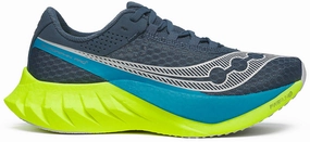 Saucony Endorphin Pro 4 Womens Running Shoes - Navy Saucony Endorphin Pro shoes