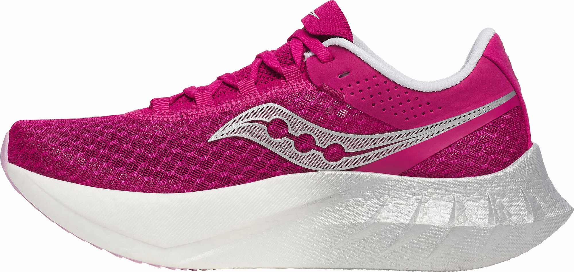 Saucony Endorphin Pro 4 Womens Running Shoes - Pink Balanced Fit Runners