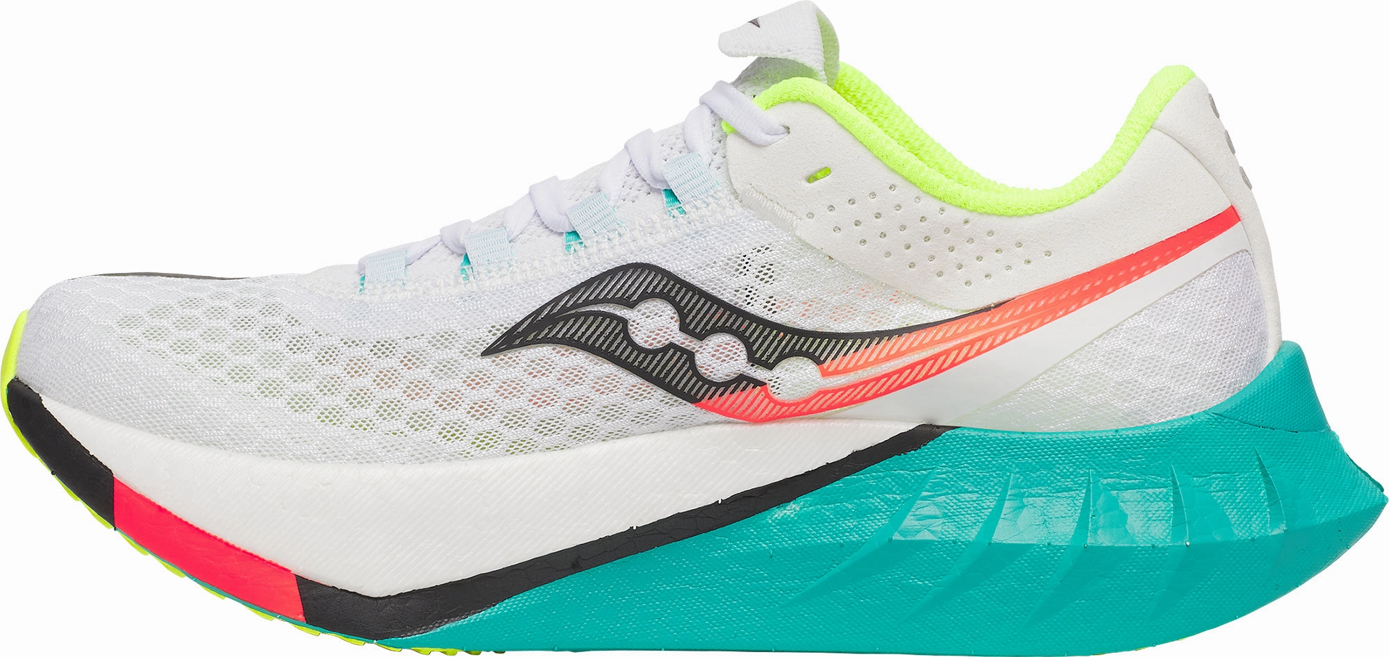 Saucony Endorphin Pro 4 Womens Running Shoes - White Pro Race Trainers