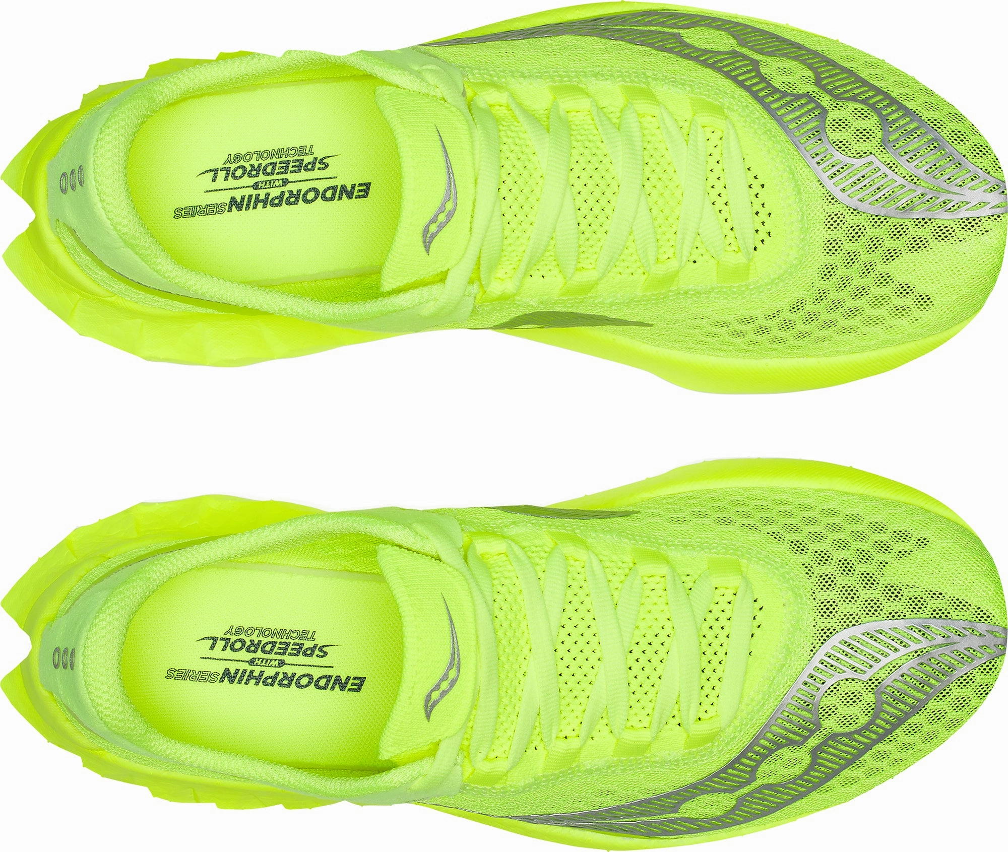 Saucony Endorphin Pro 4 Womens Running Shoes - Yellow Pro Race Trainers