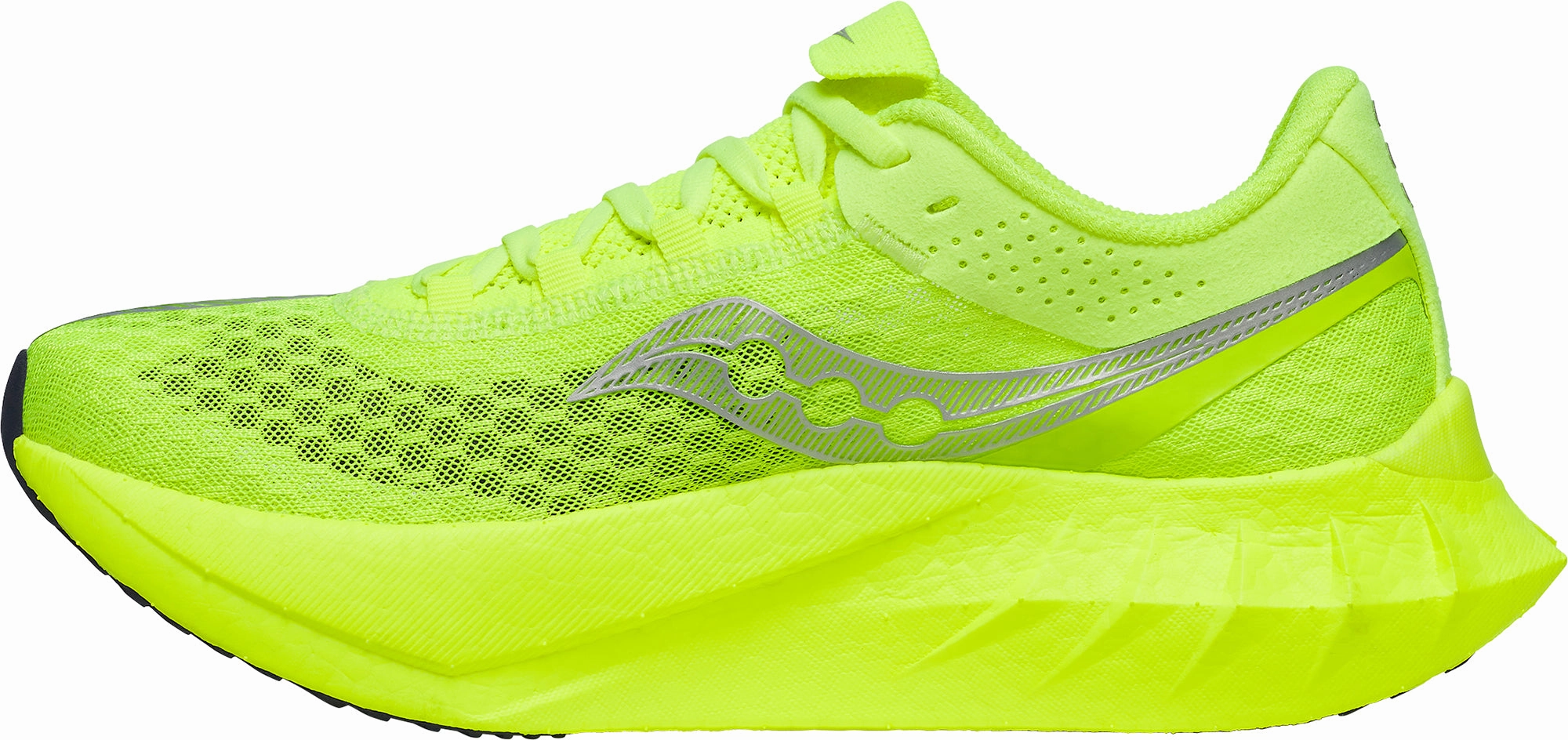 Saucony Endorphin Pro 4 Womens Running Shoes - Yellow Pro Race Trainers