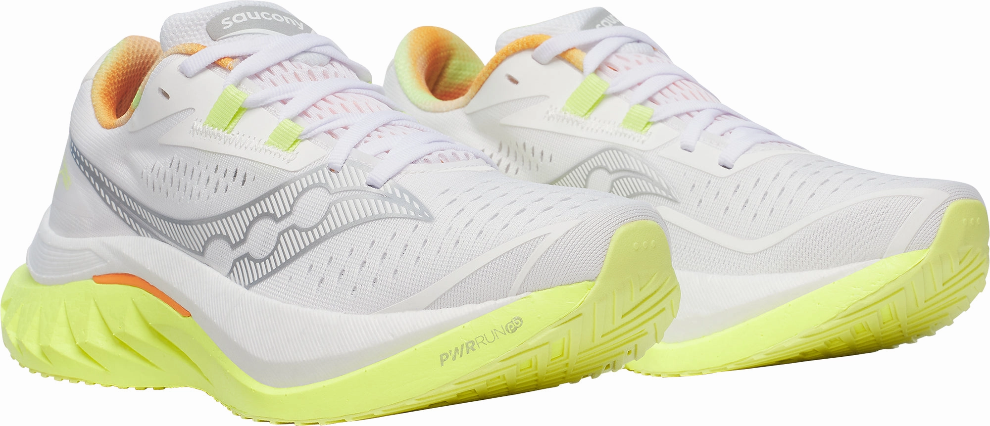 Saucony Endorphin Speed 4 Womens Running Shoes - White Balanced Fit Runners
