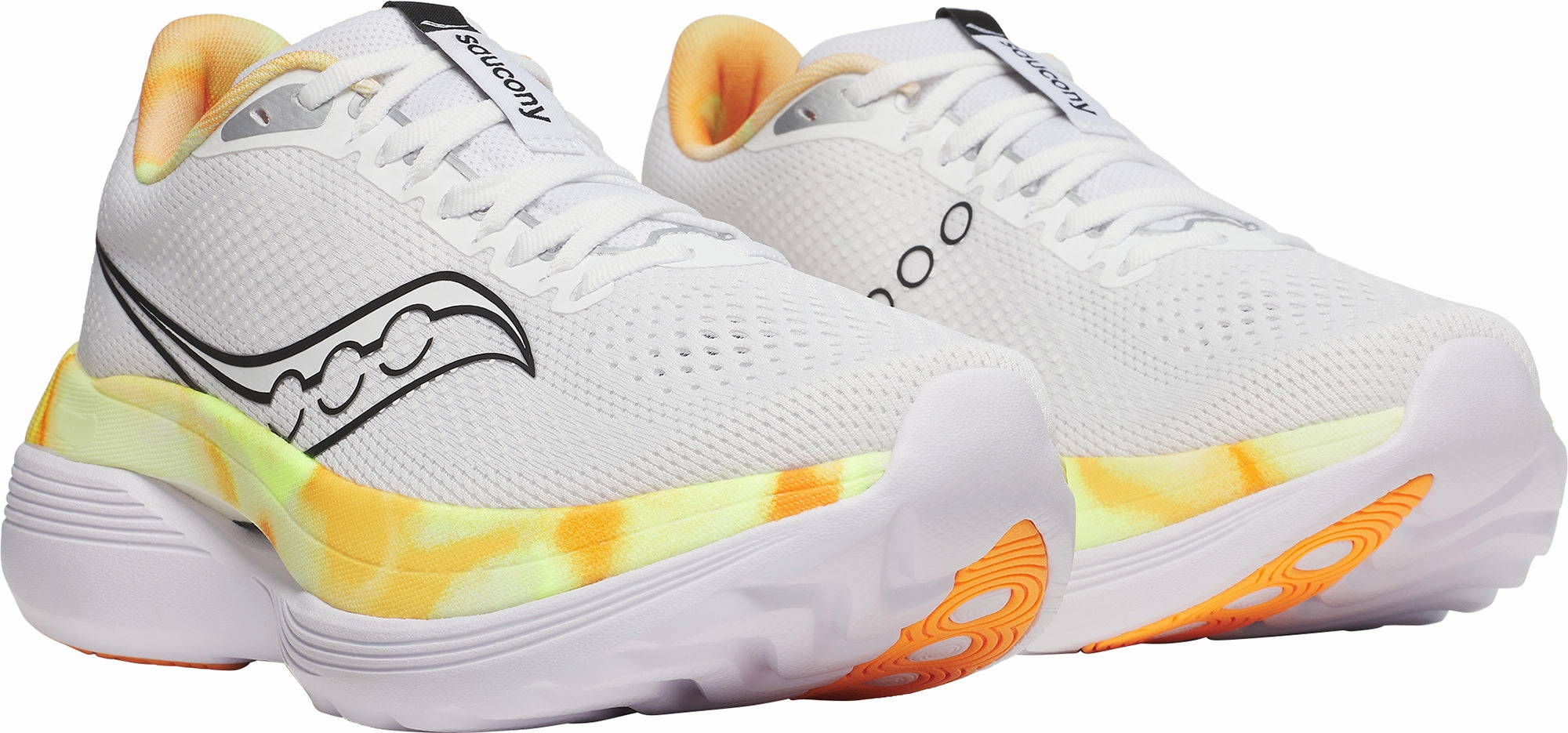 Saucony Endorphin Trainer Mens Running Shoes - White Balanced Fit Runners