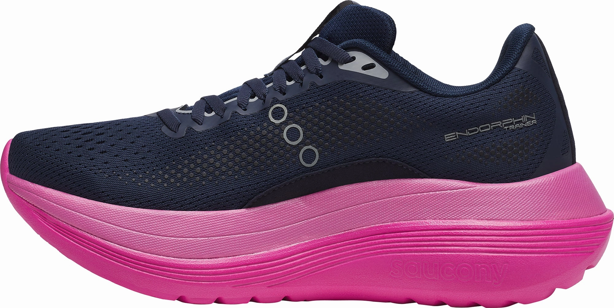 Saucony Endorphin Trainer Womens Running Shoes - Blue Balanced Fit Runners