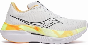 Saucony Endorphin Trainer Womens Running Shoes - White Saucony running shoes with stability support