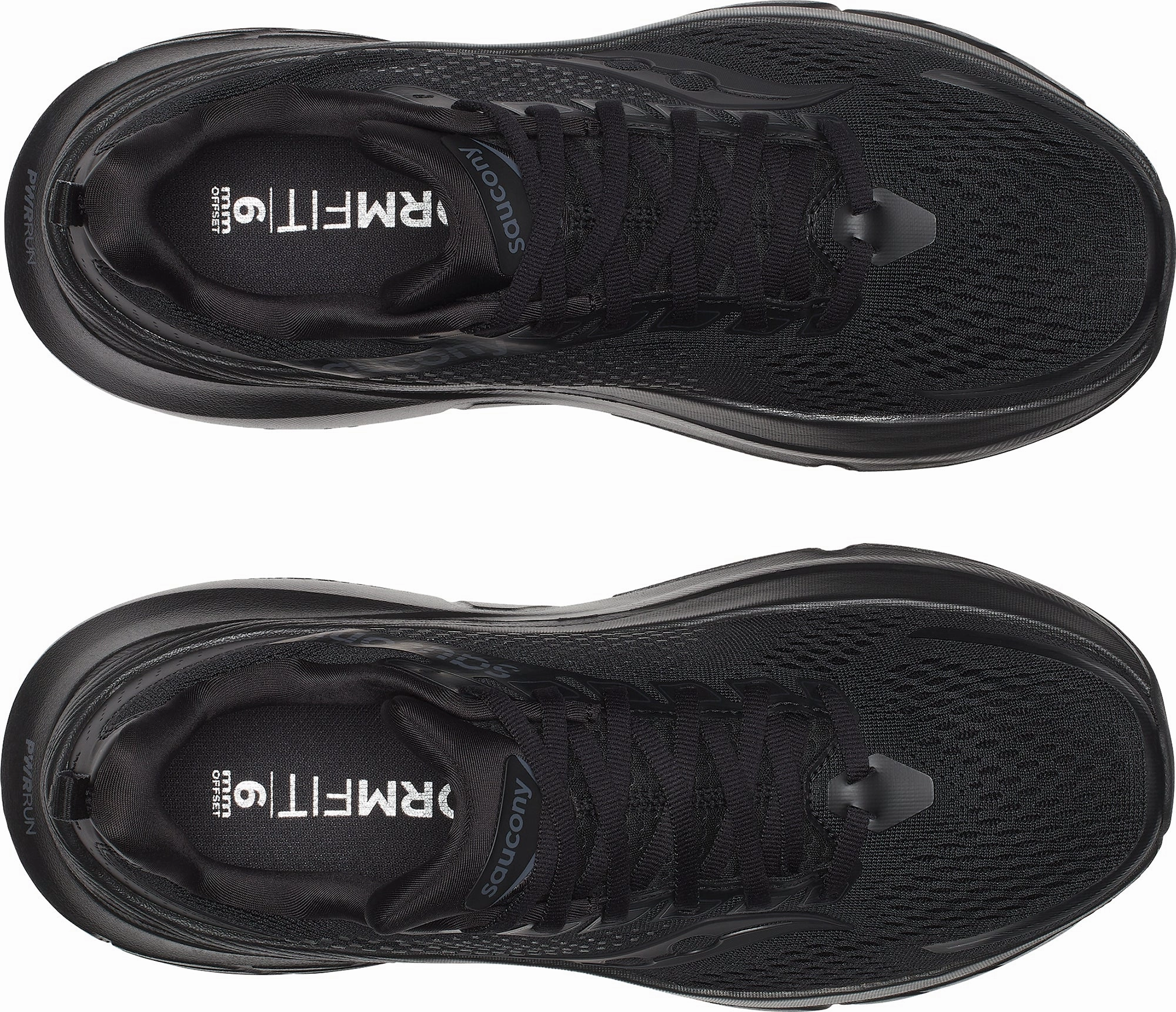 Saucony Guide 17 Mens Running Shoes - Black Stability Control Shoes