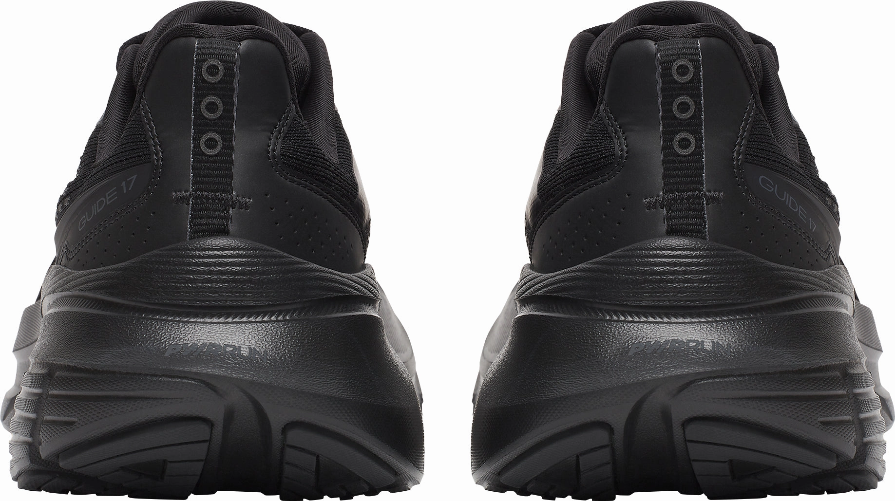 Saucony Guide 17 Mens Running Shoes - Black Stability Control Shoes