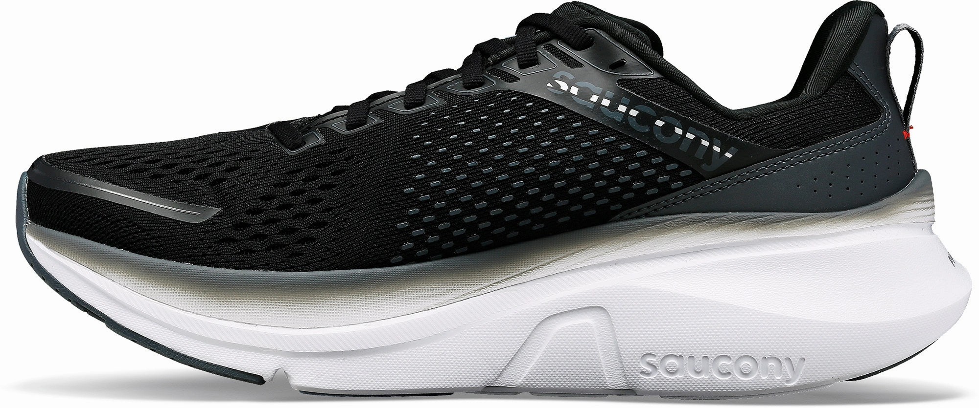 Saucony Guide 17 Mens Running Shoes - Black Trail Shoes