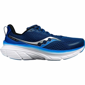 Saucony Guide 17 WIDE FIT Mens Running Shoes - Navy Saucony Guide design