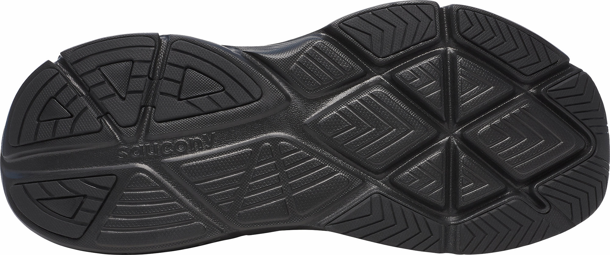 Saucony Guide 18 Mens Running Shoes - Black Stability Control Shoes