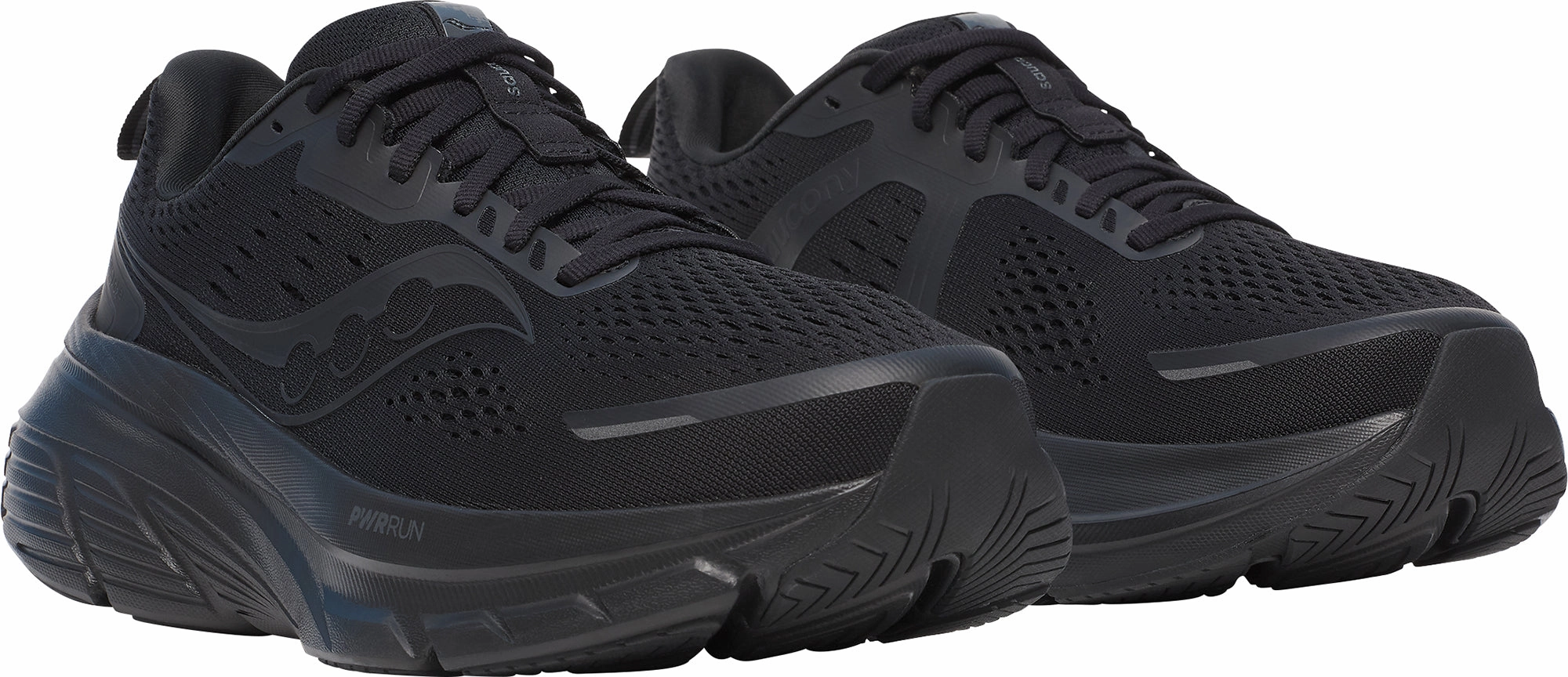 Saucony Guide 18 Mens Running Shoes - Black Stability Control Shoes