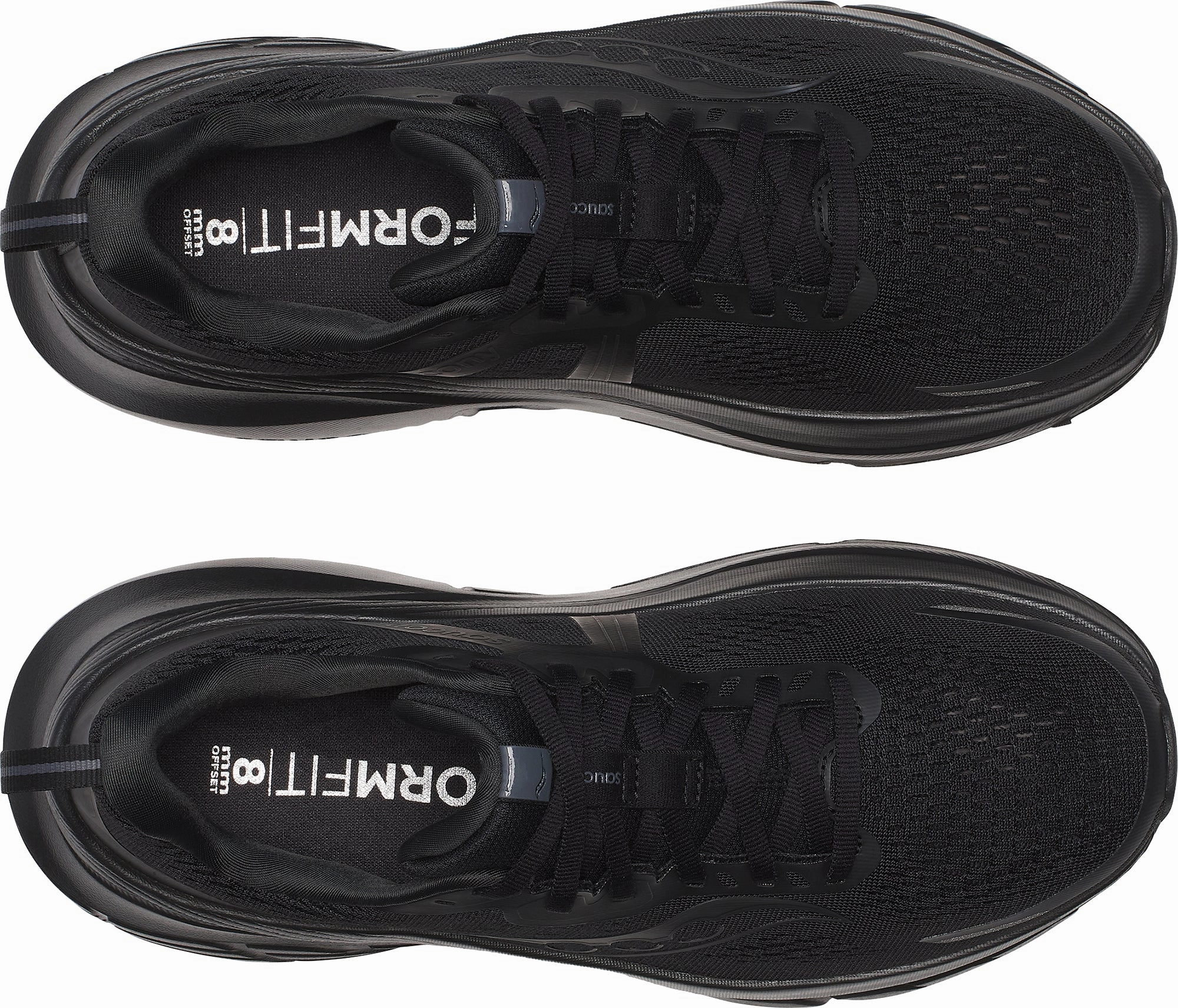 Saucony Guide 18 Mens Running Shoes - Black Stability Control Shoes