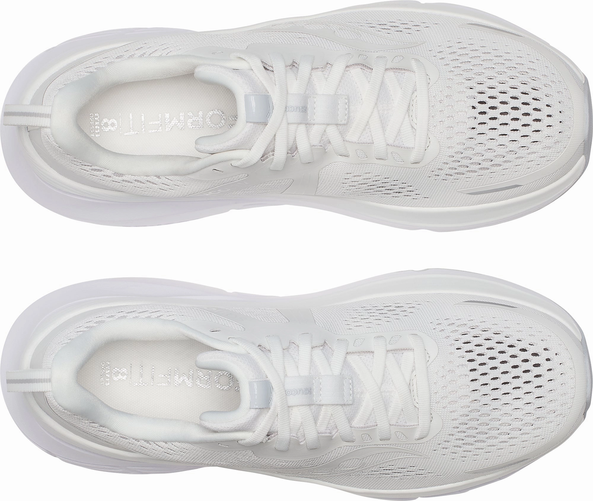Saucony Guide 18 Mens Running Shoes - White Stability Control Shoes