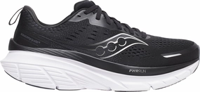 Saucony Guide 18 WIDE FIT Mens Running Shoes - Black Saucony Guide design