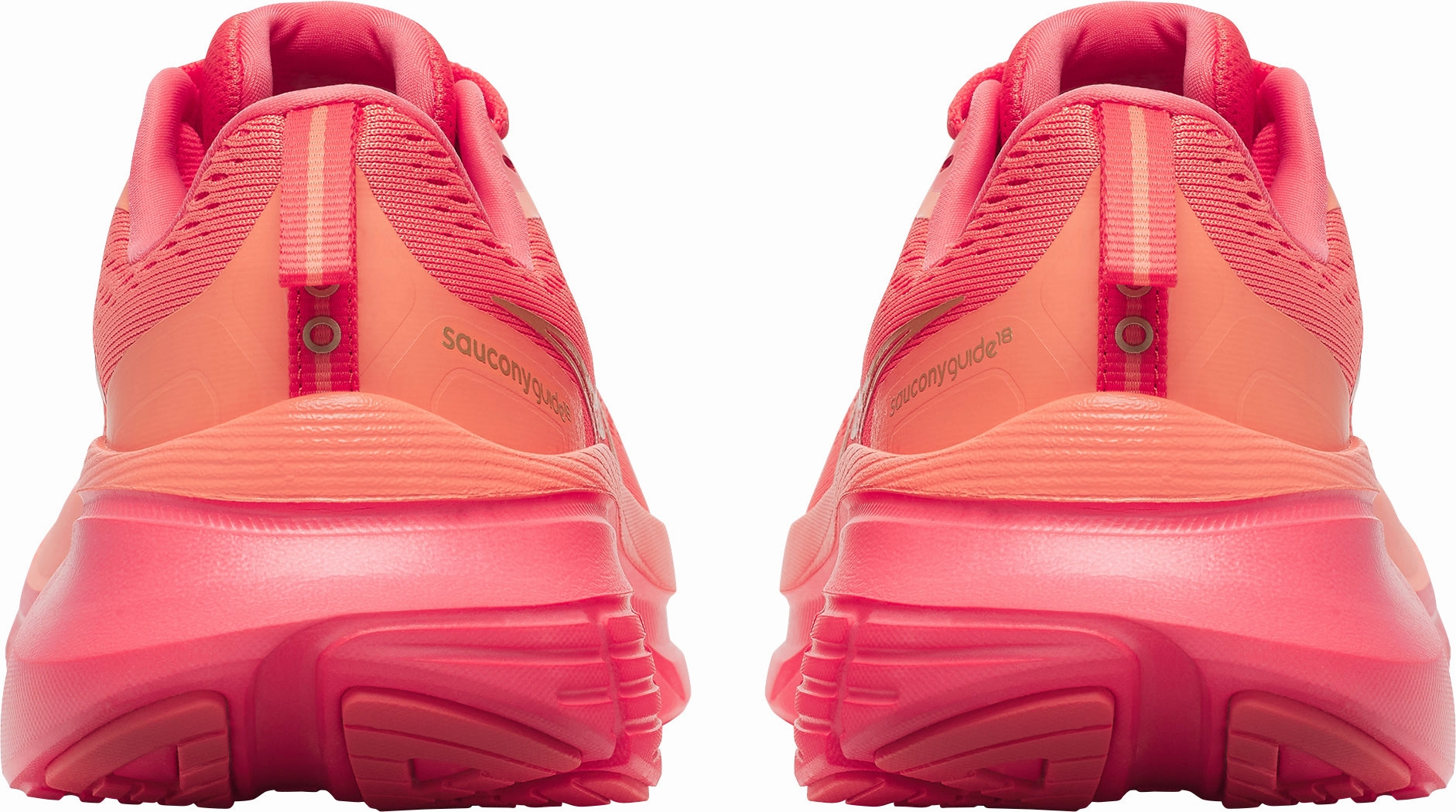 Saucony Guide 18 Womens Running Shoes - Pink Stability Control Shoes