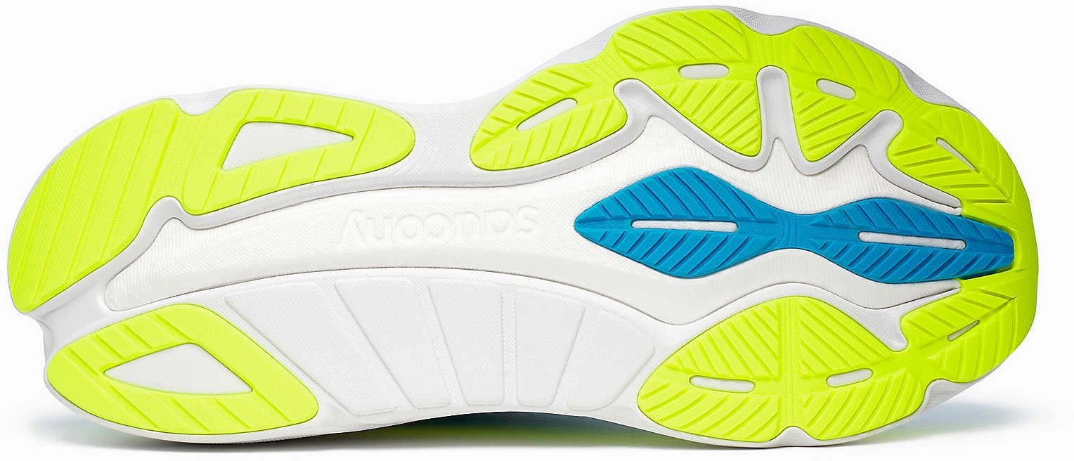 Saucony Hurricane 24 Mens Running Shoes - Blue Training Comfort Sneakers