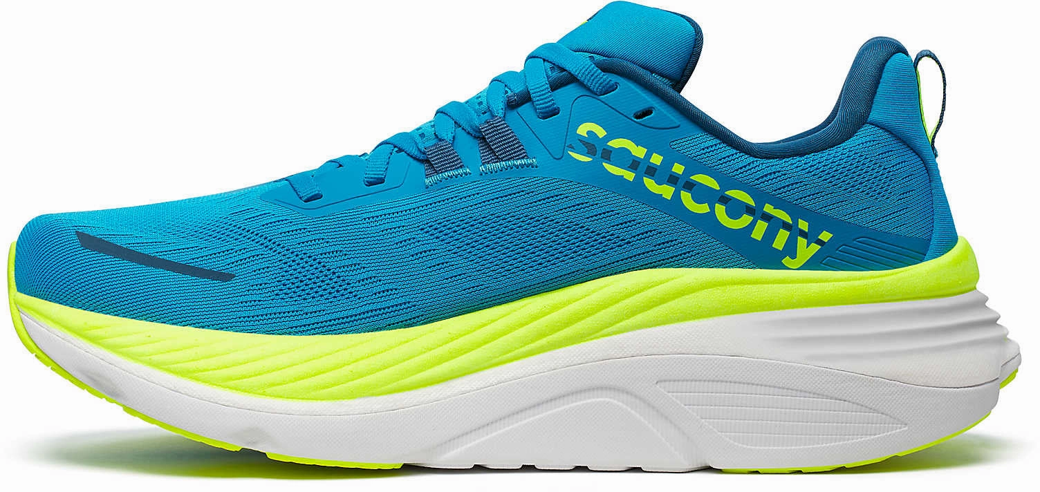 Saucony Hurricane 24 Mens Running Shoes - Blue Training Comfort Sneakers