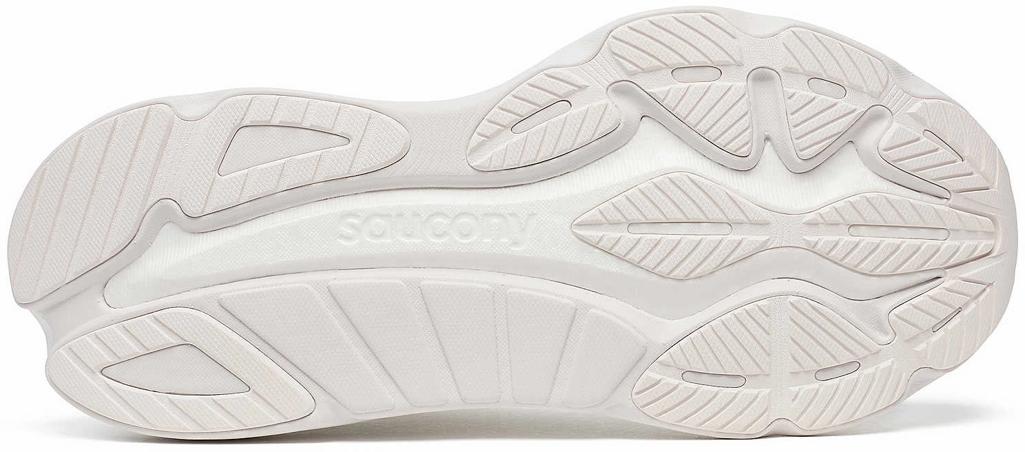 Saucony Hurricane 24 Mens Running Shoes - White Training Comfort Sneakers