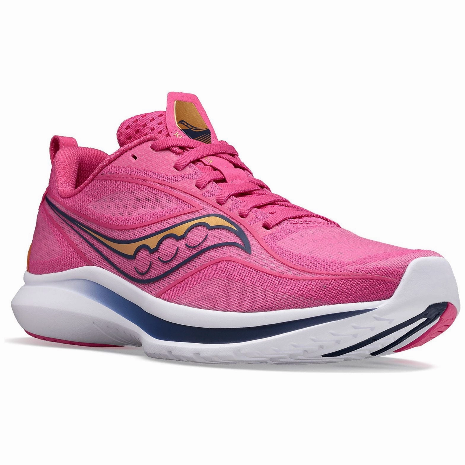 Saucony Kinvara 13 Mens Running Shoes - Pink Training Comfort Sneakers