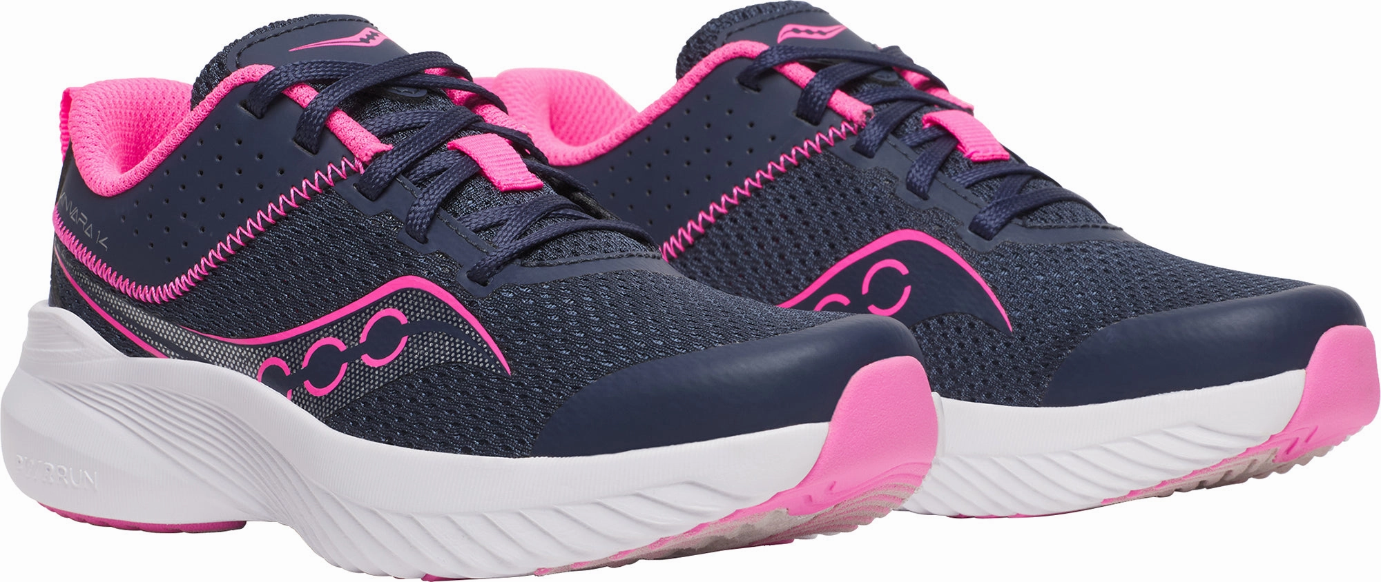 Saucony Kinvara 14 LTT Junior Running Shoes - Blue Balanced Fit Runners