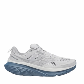 Saucony Men's Guide 18 Running Shoes in Fossil/Dusk AW25 Saucony lightweight trainers for everyday use