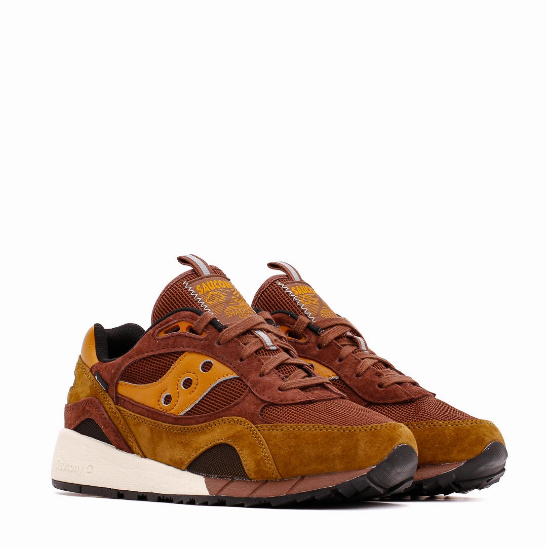 Saucony Men Shadow 6000 Brown Gore-Tex S70786-1 Saucony high-speed running shoes