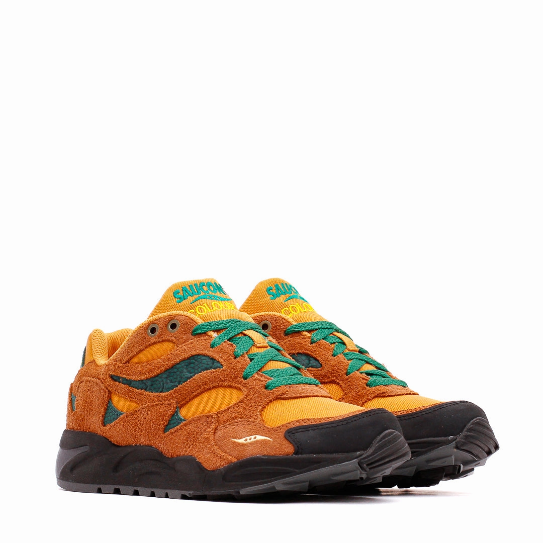 Saucony Men x Colour Plus Companie Grid Shadow 2 Forest Wander S70822-2 Saucony high-speed running shoes